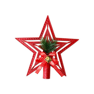 ADORNO ESTRELLA NAVIDEÑA ROJA