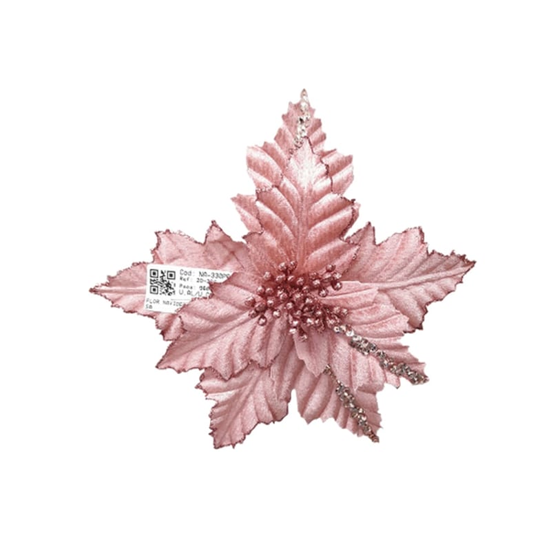 FLOR NAVIDEÑA PALO DE ROSA''