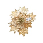 FLOR NAVIDEÑA DORADA