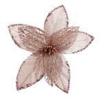 FLOR NAVIDEÑA ROSADA CLARA 29CM (BJX80)