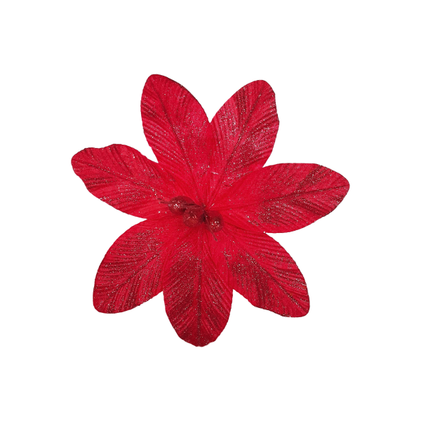 FLOR NAVIDEÑA ROJA 29CM (BJX120)