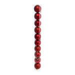 BOLA NAVIDEÑA ROJA 6CM X10