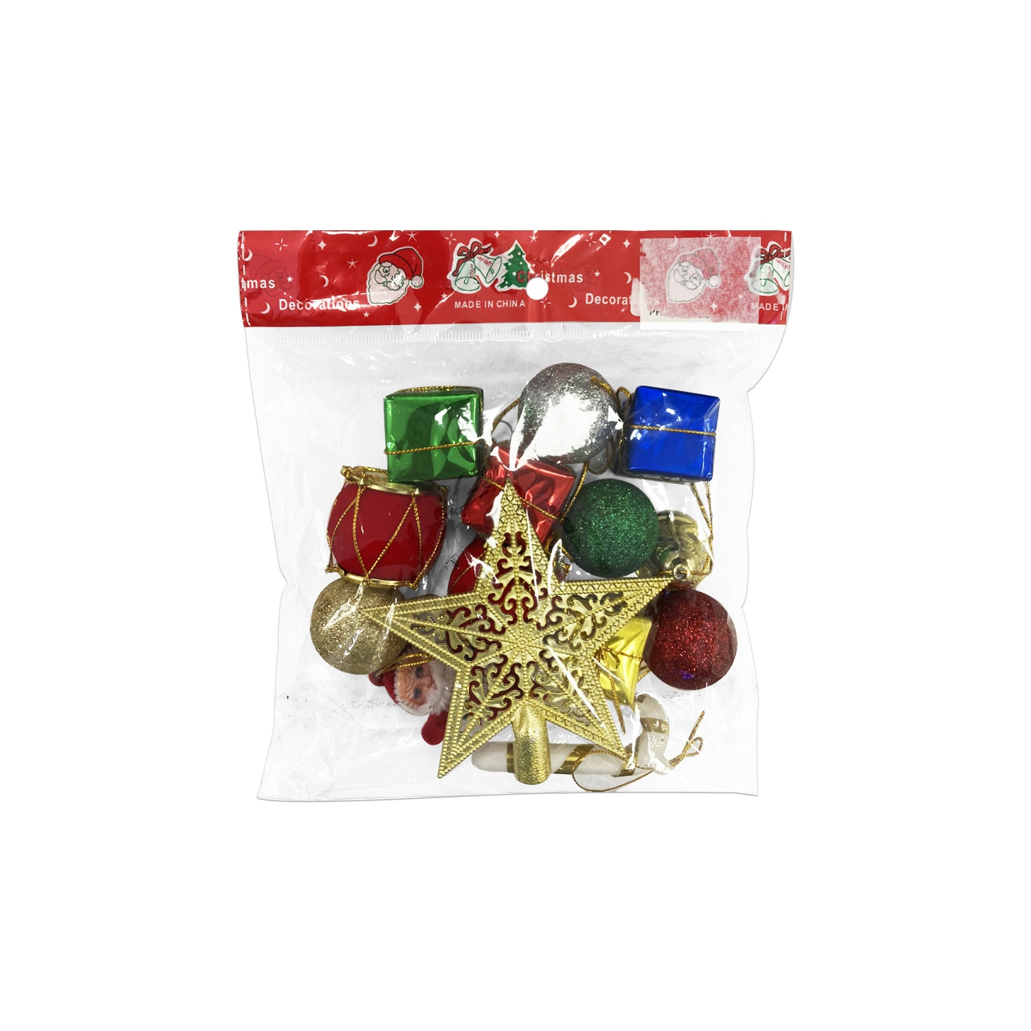 ADORNO NAVIDEÑO SURTIDO X16