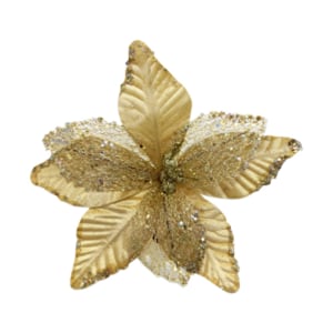 FLOR NAVIDEÑA DORADA  (BDJX300)''((BDJX300))