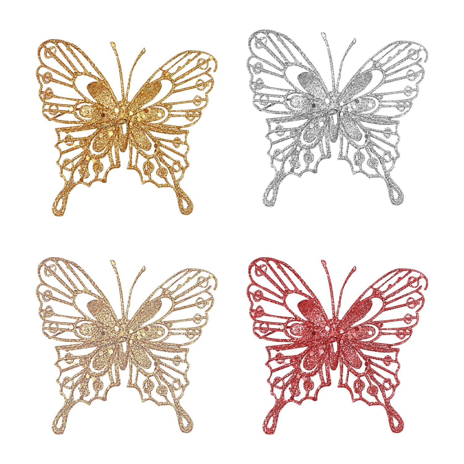 PIN MARIPOSA NAVIDEÑA (PQTX12XCOLOR)