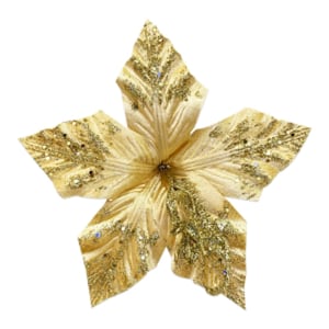 FLOR NAVIDEÑA DORADA(BDJX120)
