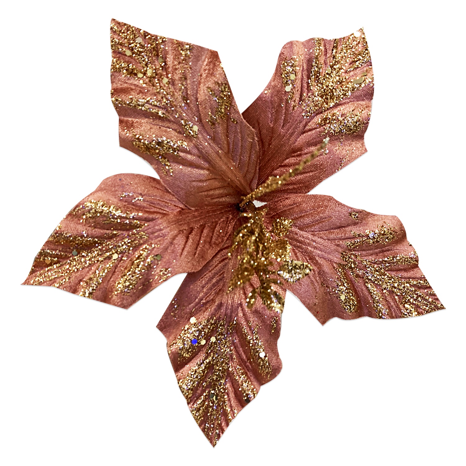 FLOR NAVIDEÑA PALO ROSA (CJX6) (BJX120)