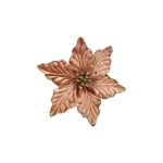 FLOR NAVIDEÑA PALO ROSA 14CM (BDJX300)