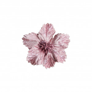 FLOR NAVIDEÑA ROSADA 14CM (BJX120)