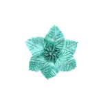 FLOR NAVIDEÑA VERDE MENTA 14CM (BDJX200)*