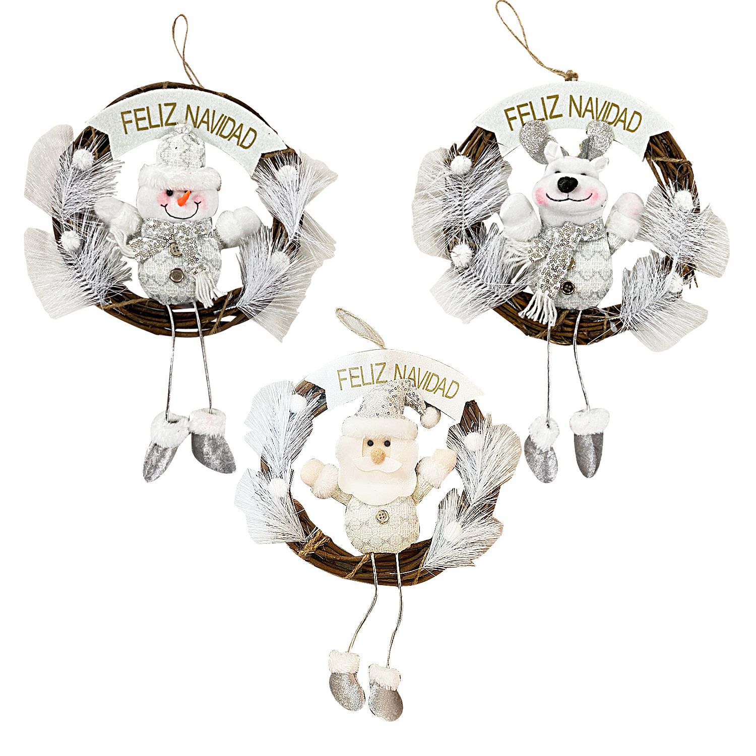 ADORNO MUÑECO NAVIDEÑO