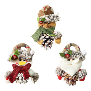 ADORNO MUÑECO NAVIDEÑO (PQTX12)