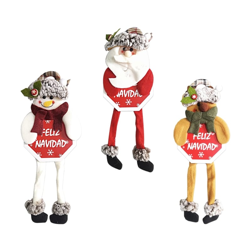 ADORNO MUÑECO NAVIDEÑO