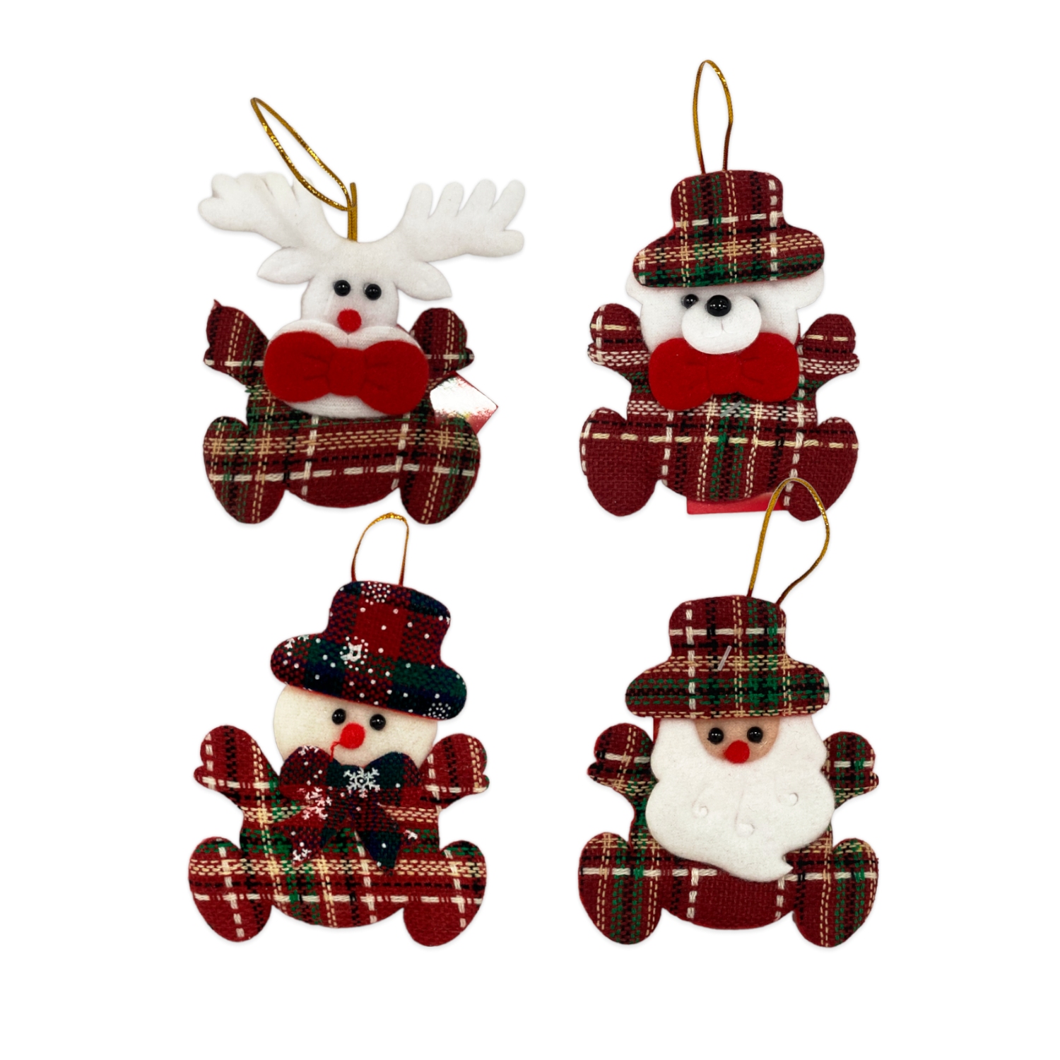 ADORNO MUÑECO NAVIDEÑO (PQTX12)