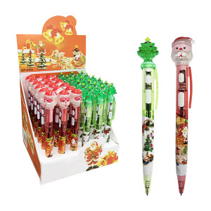 LAPICERO NAVIDEÑO 6 PUNTAS (CJX36)