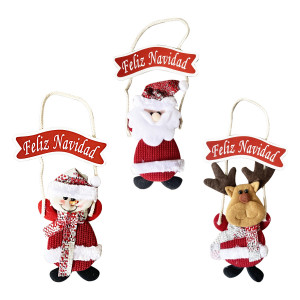 ADORNO MUÑECO NAVIDEÑO (PQTX12)