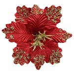 FLOR NAVIDEÑA ROJA 25CM (BJX100)