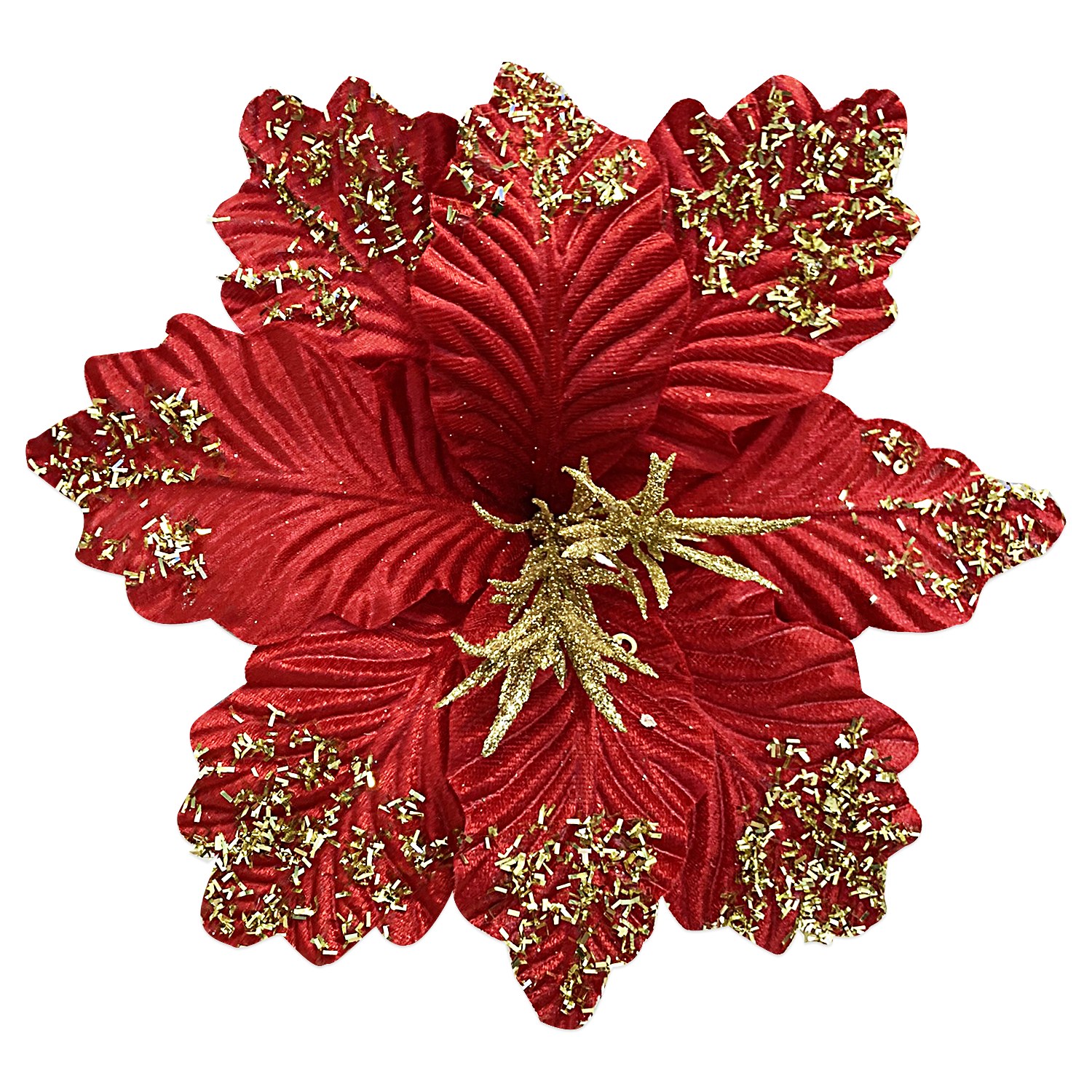 FLOR NAVIDEÑA ROJA 25CM (BJX100)