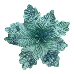 FLOR NAVIDEÑA VERDE MENTA 25CM (BJX100)