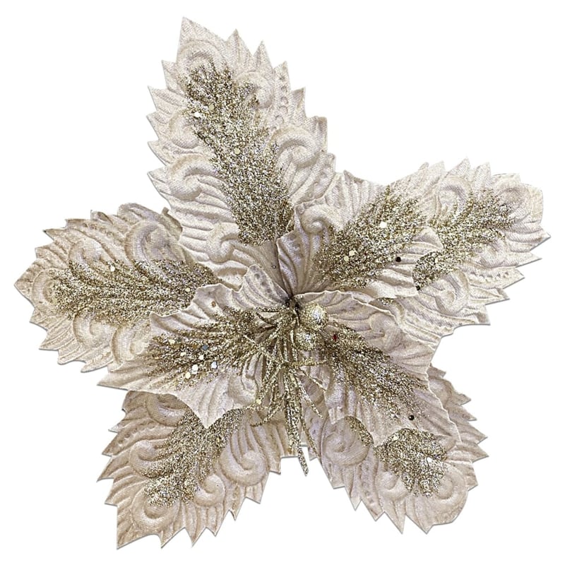 FLOR NAVIDEÑA CHAMPAÑA((BDJ X120))