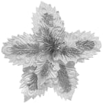 FLOR NAVIDEÑA PLATEADA((BDJ X120))