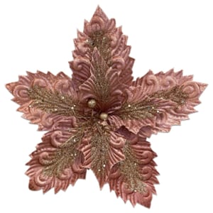 FLOR NAVIDEÑA PALO ROSA((BDJ X120))