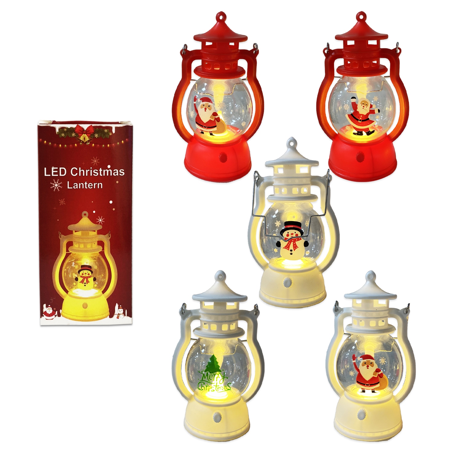 FAROL NAVIDEÑO LUZ CALIDA