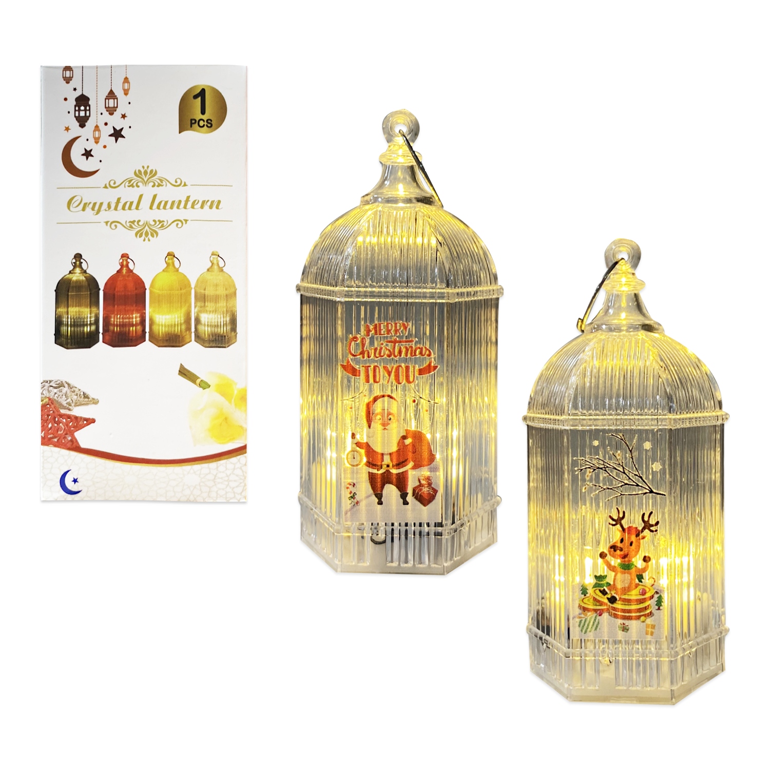 FAROL NAVIDEÑO LUZ CALIDA