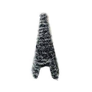 ADORNO ARBOL NAVIDEÑO PUNTAS BLANCAS 25CM