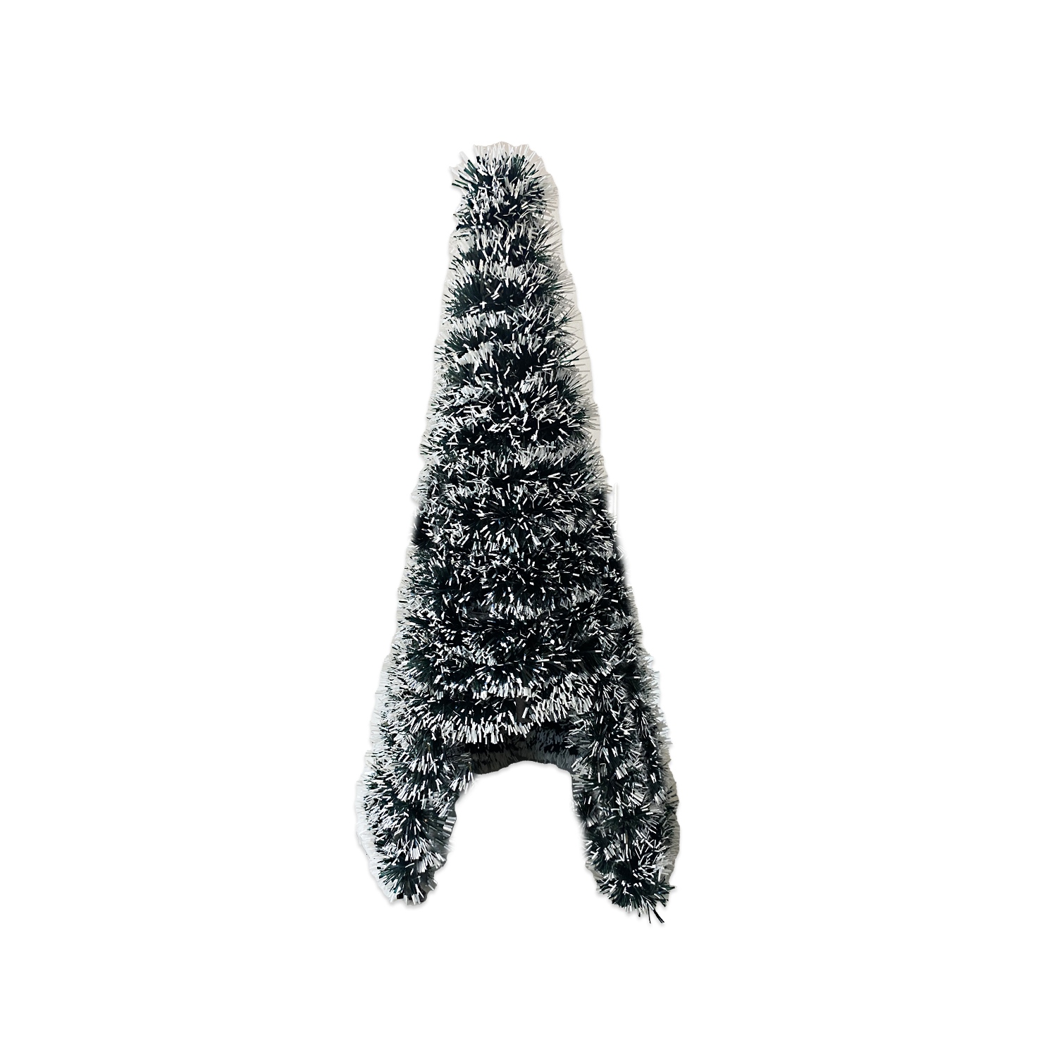 ADORNO ARBOL NAVIDEÑO PUNTAS BLANCAS 25CM