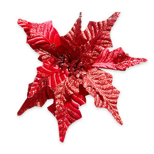 FLOR NAVIDEÑA ROJA 40CM (BJX60)
