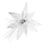 FLOR NAVIDEÑA BLANCA 42CM (BJX60)