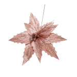 FLOR NAVIDEÑA PALO ROSA 42CM (BJX60)