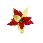 FLOR NAVIDEÑA ROJA 26CM (BJX100)