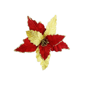 FLOR NAVIDEÑA ROJA 26CM (BJX100)