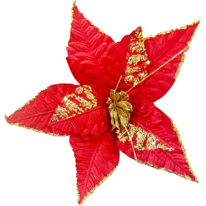 FLOR NAVIDEÑA ROJA 46CM (BJX60)