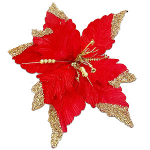 FLOR NAVIDEÑA ROJA 50CM (BJX60)