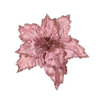 FLOR NAVIDEÑA ROSADA 24CM (BJX100)