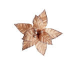 FLOR NAVIDEÑA PALO ROSA 26CM (BJX100)