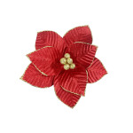 FLOR NAVIDEÑA ROJA 26CM (BJX100)