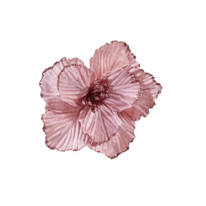 FLOR NAVIDEÑA ROSADA 18CM (BJX100)