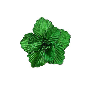FLOR NAVIDEÑA VERDE 18CM (BJX100)