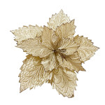 FLOR NAVIDEÑA CHAMPAÑA 38CM (BJX60)