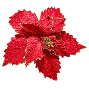 FLOR NAVIDEÑA ROJA 38CM (BJX60)