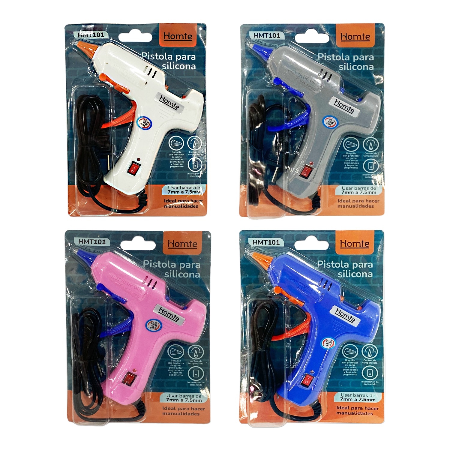 PISTOLA DE SILICONA DELGADA (CJX24)