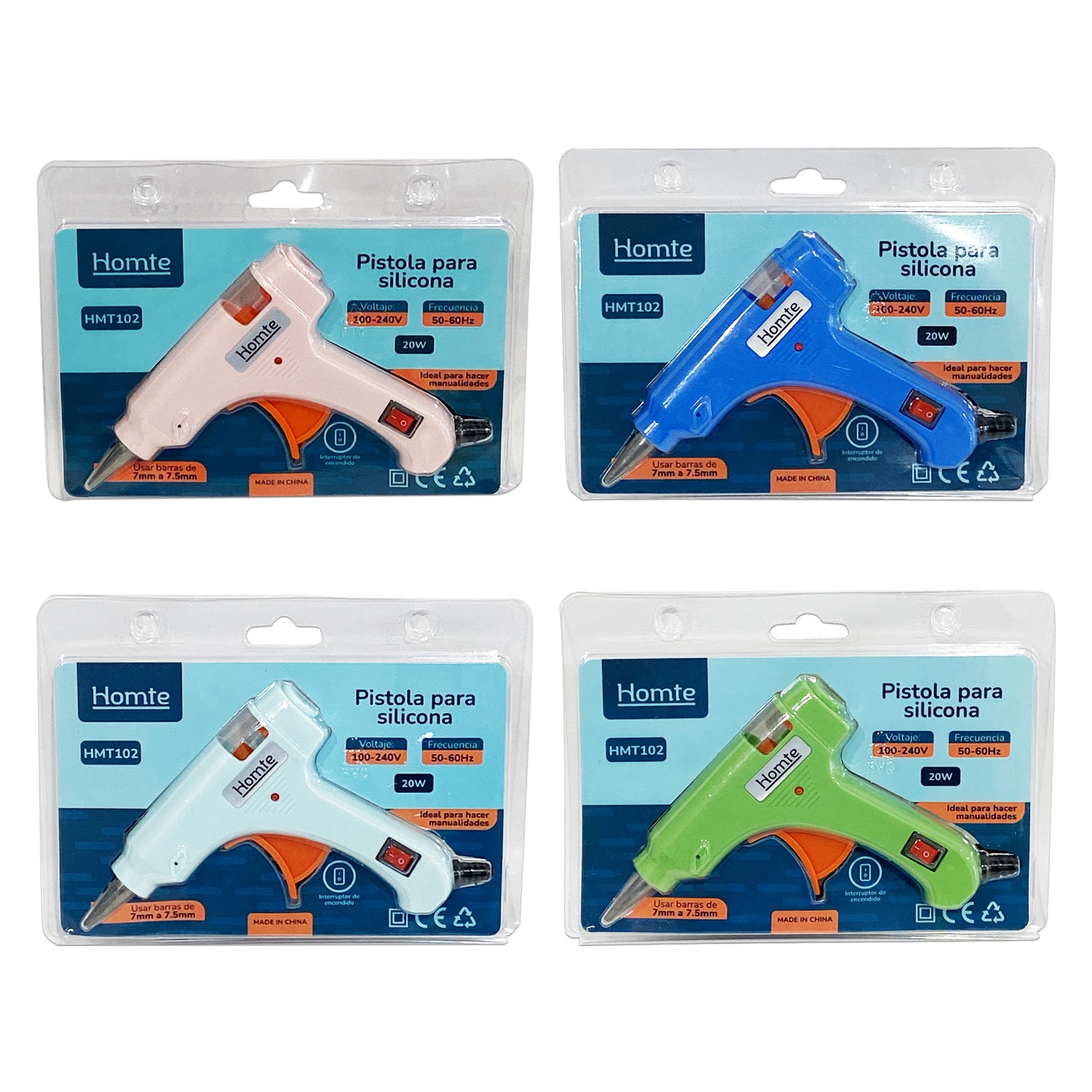 PISTOLA DE SILICONA DELGADA