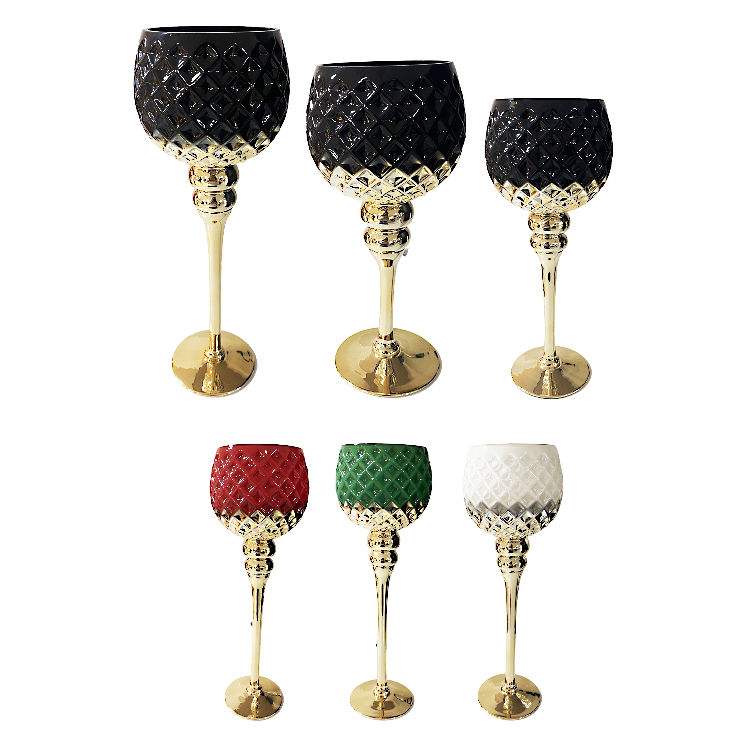 JUEGO DE COPAS NAVIDEÑAS X3