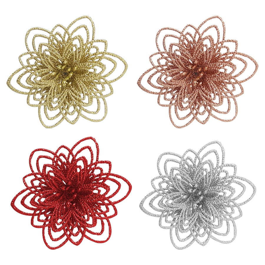 PIN FLOR NAVIDEÑA (PQTX12XCOLOR)