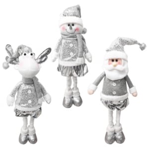 MUÑECO NAVIDEÑO PATAS LARGAS 85CM
