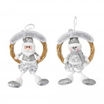 ADORNO NAVIDEÑO CON PELUCHE